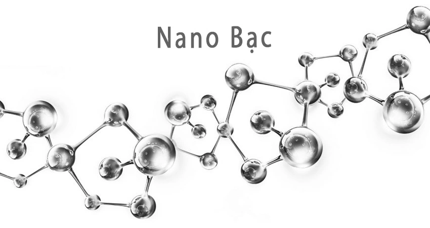Nano bạc giúp kháng khuẩn, chống viêm, làm sạch da khi bị zona